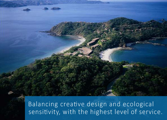 Balancing creative design and ecological sensitivity, with the highest level of service.