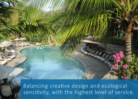 Balancing creative design and ecological sensitivity, with the highest level of service.